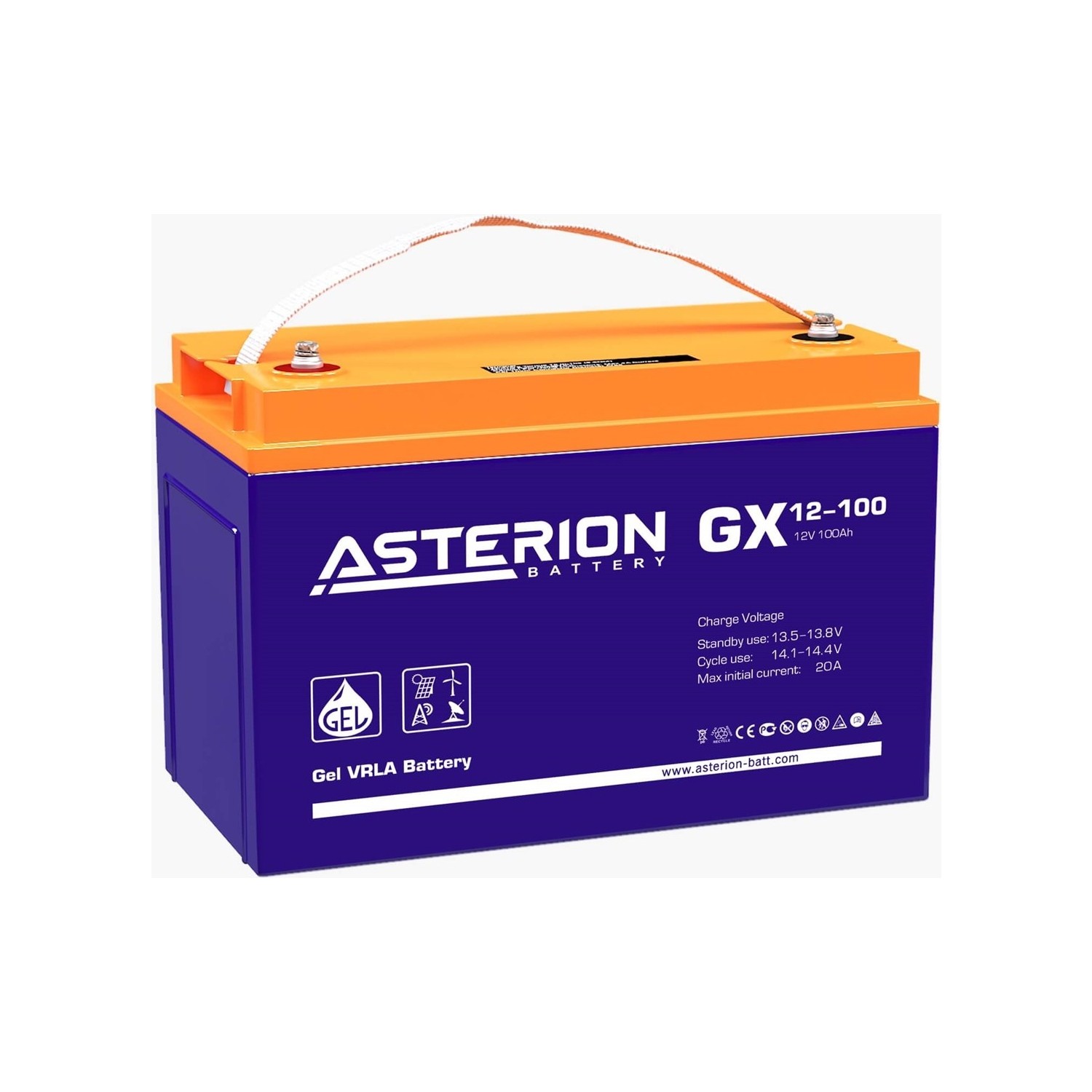 Asterion Gx 12-100 Jel Akü