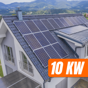 10 kW çatı üstü güneş enerjisi elektrik üretimi santrali