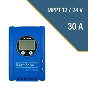 Lexron 30A MPPT 12/24V LCD Şarj Kontrol Cihazı