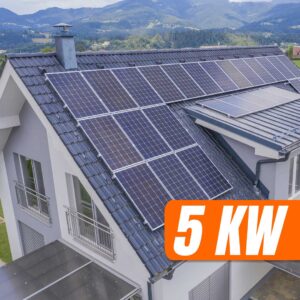 5 kW Ev Çatı Üstü Güneş Enerjisi Elektrik üretimi Santrali - Görsel 1