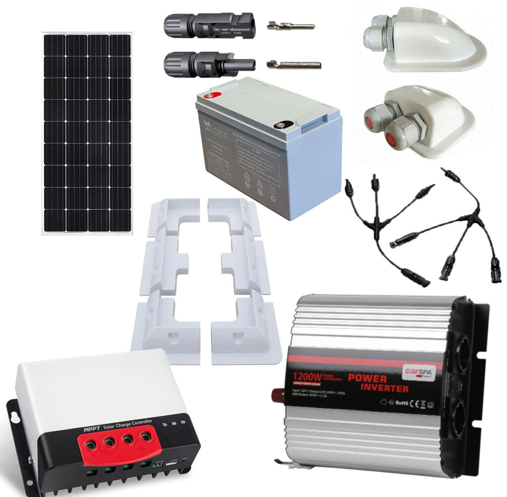 Karavan Paketi 2 2X155 Watt Panel