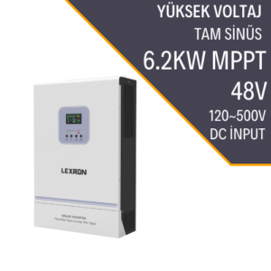 Lexron 6.2KW MPPT 120-500V PV Input 100A MPPT Inverter
