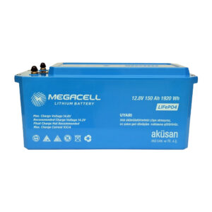 Megacell Lityum Akü 12.8 V 150 Ah LiFePO4