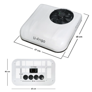 U-Frigo Mini Araç Tavan Park Kliması 12V 48A Karavan, Kamyon, Minibüs, Kamyonet, İş Makinesi