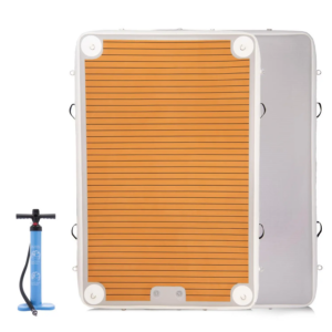 Şişme Yüzen Ada Tekne Platform 2.5M X 1.5M X 0.2M