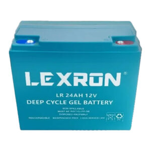 LEXRON 24AH-12V Nano Karbon Jel Akü Elektrikli Araç Aküsü