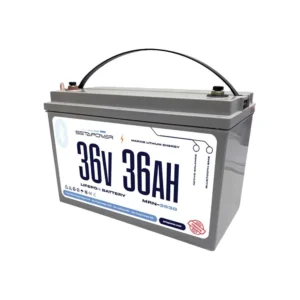 Seta Marin 36V 36AH Bluetooth LiFePO4 Tekne Aküsü