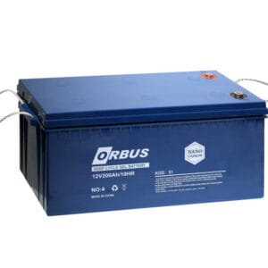 Orbus 12V 200Ah Jel akü