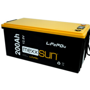 MEXXSUN Lityum Akü 12,8V 200Ah (LiFePo4) 2560Wh