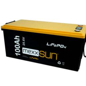 MEXXSUN Lityum Akü 25,6V 100Ah (LiFePo4) 2560Wh