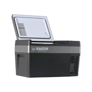 KAIZER Tır, Tekne, Karavan, Kamp 12V/24V/220V 25 Litre Kompresörlü Buzdolabı (KZR-25) - Görsel 8